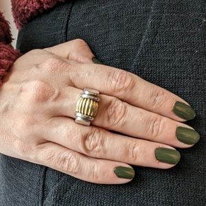 Lagos Dome Caviar Ring